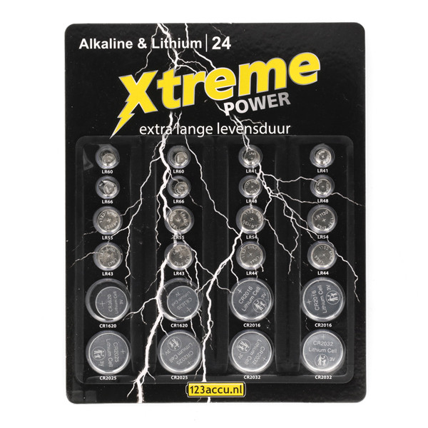 Αλκαλικές Μπαταρίες Xtreme Power (123ink) 24-pack ADR00048 - 1