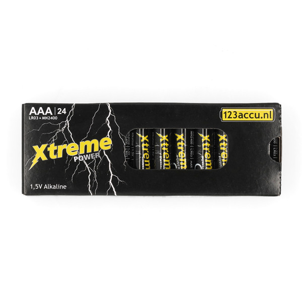 Αλκαλικές Μπαταρίες Xtreme Power AAA LR03 24-pack (123ink) ADR00009 - 1
