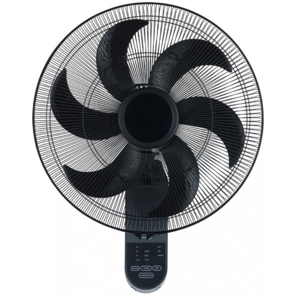 Ανεμιστήρας Estia Bow Επιτοίχιος 45cm 75W Μαύρος 570392 - 1