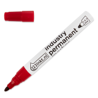 Ανεξίτηλος Μαρκαδόρος 123ink 1.5 - 3 mm Red 301158
