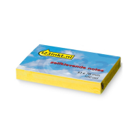 Αυτοκόλλητα Χαρτάκια 123ink 100 Φύλλα 51 x 76 mm Yellow 21006 656 656GEC 300007