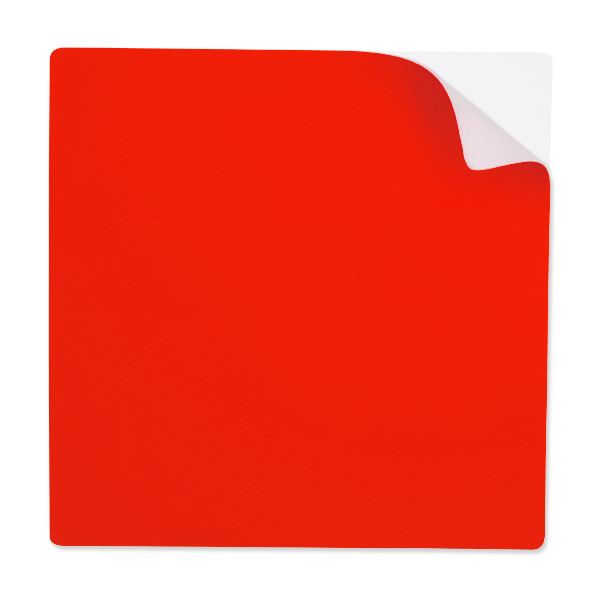 Αυτοκόλλητα Χαρτάκια 123ink Reusable 10 x 10 cm Red 5Τεμ 302124 - 1