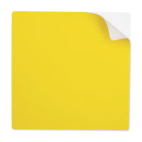 Αυτοκόλλητα Χαρτάκια 123ink Reusable 10 x 10 cm Yellow 5Τεμ 302120