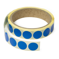Αυτοκόλλητες Στρογγυλές Ετικέτες 123ink Ø 18 mm Blue 1.000τμχ/ρολό 300801
