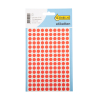 Αυτοκόλλητες Στρογγυλές Ετικέτες 123ink Ø 8 mm Red 450τμχ