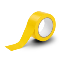 Αυτοκόλλητη ταινία σήμανσης δαπέδου 123ink κίτρινη 50 mm x 33 m 302636