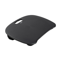 Βάση φορητού υπολογιστή 123ink με μαξιλαράκι για τα πόδια, μαύρη 302729