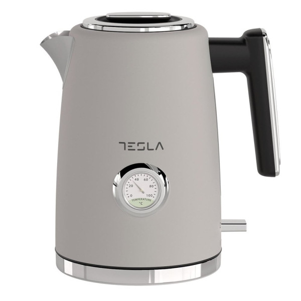 Βραστήρας Tesla Kettle 2200W 1,70Lt Μπέζ KT600CX 570227 - 1