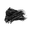Δεματικά Καλωδίων 123ink 100 x 2,5 mm μαύρο (100 τεμάχια) 301937 - 1