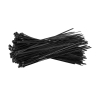 Δεματικά Καλωδίων 123ink 200 x 3,6 mm μαύρο (100 τεμάχια) 301938 - 1