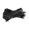 Δεματικά Καλωδίων 123ink 200 x 4,8 mm μαύρο (100 τεμάχια) 301939 - 1