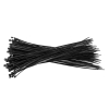 Δεματικά Καλωδίων 123ink 300 x 3,6 mm μαύρο (100 τεμάχια) 301940 - 1