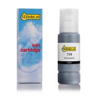 Δεξαμενή Black μελάνι Epson 114 pigment (123ink) C13T07A140C 083593