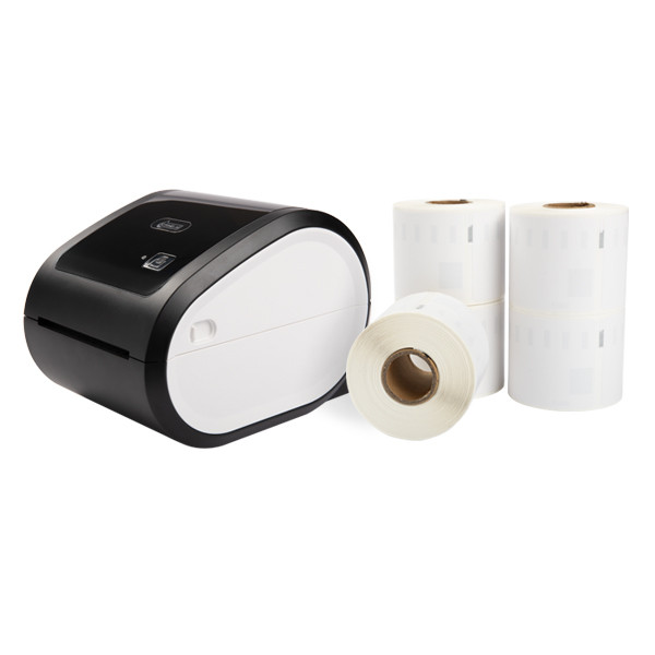 Εκτυπωτής Ετικετών LW650XL PRO 123ink - 5 Ρολά Μεγάλες Ετικέτες Διευθύνσεων  302435 - 1