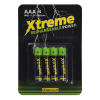 Επαναφορτιζόμενη Μπαταρία Xtreme Power  AAA (123ink) 4-pack