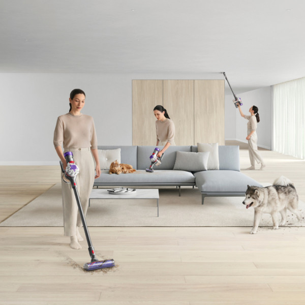 Επαναφορτιζόμενη Σκούπα Stick Dyson V7 Advanced Silver 218051-01 570130 - 5