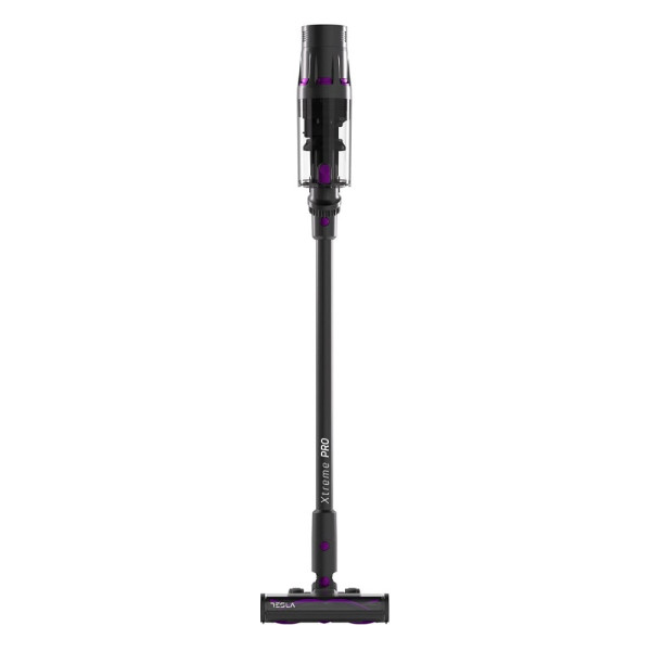 Επαναφορτιζόμενη Σκούπα Stick Tesla 500W Gray/Purple HS505GP 570239 - 1