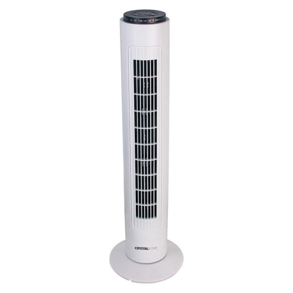 Επιδαπέδιος Πύργος με Τηλεχειριστήριο Crystal Home Air Tower 74 Λευκός 570397 - 2