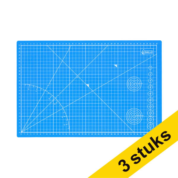 Επιφάνεια Κοπής 123ink 5 στρώσεων 450 x 300 mm (A3) 3Τεμ 303038 - 1