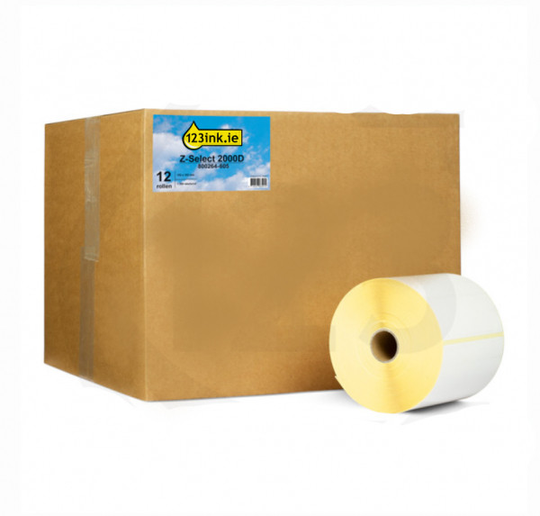 Ετικέτα Zebra Z-Select 2000D (3007209-T) 57mm x 76mm (συσκευασία 12) (123ink) 140021 - 1