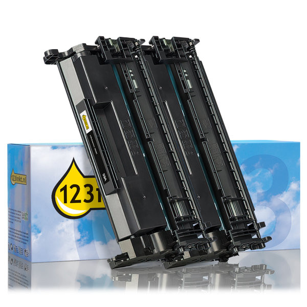 Η έκδοση 123ink! αντικαθιστά τον μαύρο toner HP 59A (CF259A) (συσκευασία 2) CF259AC 160712 - 1