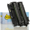 Η έκδοση 123ink! αντικαθιστά τον μαύρο toner HP 80A (CF280A) (συσκευασία 2)