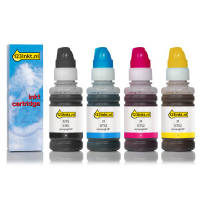 Η έκδοση 123ink αντικαθιστά την πολυσυσκευασία HP GT52/53XL σε μαύρο/κυανό/ματζέντα/κίτρινο 044727