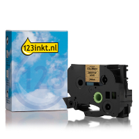 Η έκδοση 123ink αντικαθιστά την ταινία Brother TZe-PR851 8m x 24mm Black on Gold 080949