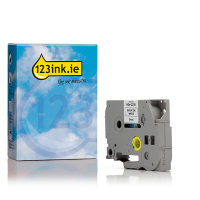 Η έκδοση 123ink αντικαθιστά την Brother HSe-221E μαύρη σε λευκή ταινία θερμοσυστελλόμενης, 9mm HSE221EC 350597