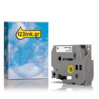 Η έκδοση 123ink αντικαθιστά την Tαινία Brother HSe-241 Heat-Shrink Black on White 1.5m x 18 mm 088889