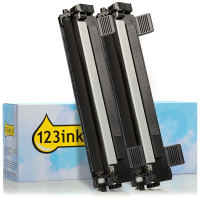 Η έκδοση 123ink αντικαθιστά τη διπλή συσκευασία Toner Brother TN-1050 Black