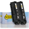 Η έκδοση 123ink αντικαθιστά τη διπλή συσκευασία toner HP 12A (Q2612A) 160723 - 1