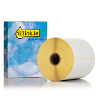 Η έκδοση 123ink αντικαθιστά τις Αυτοκόλλητες Ετικέτες Brother BDE-1J050102-102 102mm x 50mm