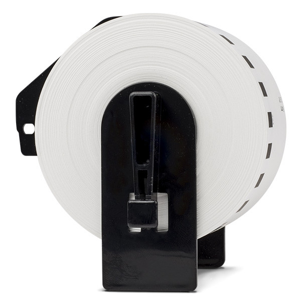 Η έκδοση 123ink αντικαθιστά τις Ετικέτες Brother DK-N55224 No Adhesive 30,48m x 54mm Black on White DKN55224C 080741 - 1