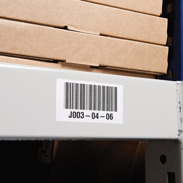 Η έκδοση 123ink αντικαθιστά τις προ-τρυπημένες ετικέτες Brother BDE-1J026076-102 76 mm x 26 mm 350591 - 2