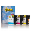 Η έκδοση 123ink αντικαθιστά το Μελάνι Brother LC-1100RBWBP C/M/Y 3-pack 132134 - 1