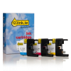 Η έκδοση 123ink αντικαθιστά το Μελάνι Brother LC-1220RBWBP C/M/Y 3-pack 132136 - 1