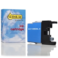 Η έκδοση 123ink αντικαθιστά το Μελάνι Brother LC-1280XLC High Capacity Cyan