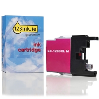 Η έκδοση 123ink αντικαθιστά το Μελάνι Brother LC-1280XLM High Capacity Magenta