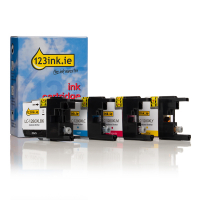 Η έκδοση 123ink αντικαθιστά το Μελάνι Brother LC-1280XL BK/C/M/Y High Capacity 4-pack LC-1280XLVALBPC 132128