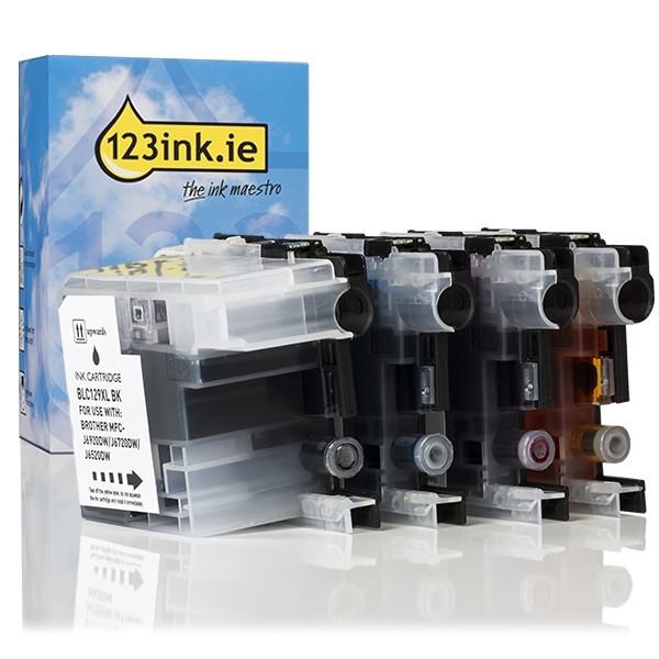 Η έκδοση 123ink αντικαθιστά το Μελάνι Brother LC-129XL / LC-125XL BK/C/M/Y 4-pack LC-129XLVALBPC 127215 - 1