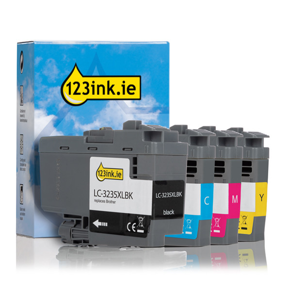 Η έκδοση 123ink αντικαθιστά το Μελάνι Brother LC-3235XL BK/C/M/Y 4-pack LC3235XLBKC LC3235XLCC LC3235XLMC LC3235XLYC 127244 - 1
