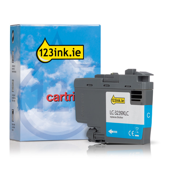 Η έκδοση 123ink αντικαθιστά το Μελάνι Brother LC-3239XLC High Capacity Cyan LC3239XLCC 051221 - 1