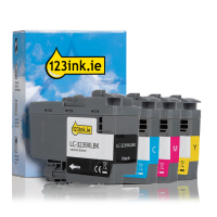 Η έκδοση 123ink αντικαθιστά το Μελάνι Brother LC-3239XL BK/C/M/Y 4-pack