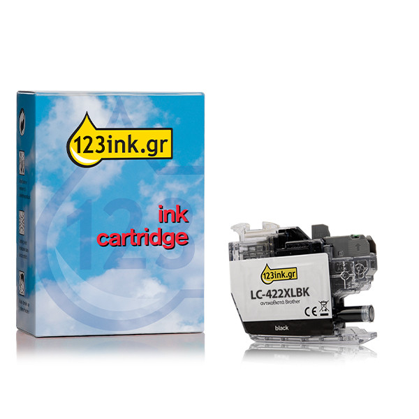 Η έκδοση 123ink αντικαθιστά το Μελάνι Brother LC-422XLBK High Capacity Black 051313 - 1