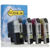 Η έκδοση 123ink αντικαθιστά το Μελάνι Brother LC227XL / LC225XL Black/C/M/Y 4-pack