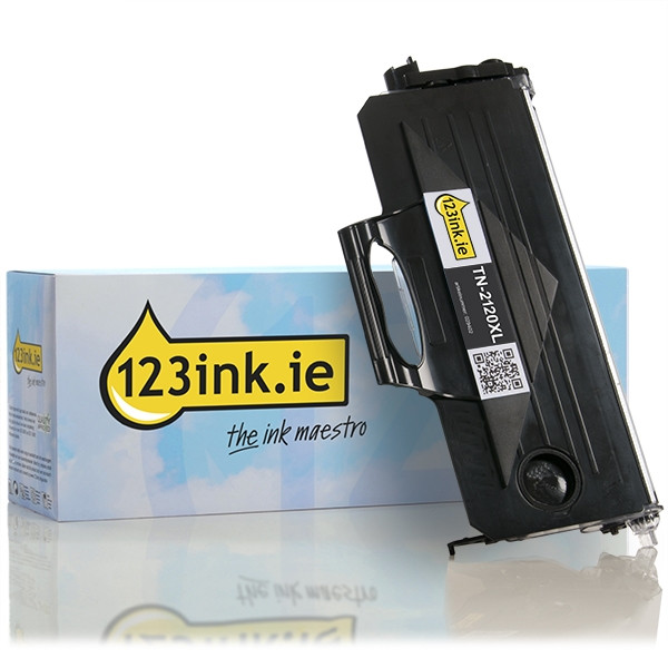 Η έκδοση 123ink αντικαθιστά το Toner Brother TN-2120XL Extra High Capacity Black TN2120C 029402 - 1