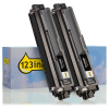 Η έκδοση 123ink αντικαθιστά το Toner Brother TN-241BK Black 2-pack 051327 - 1