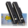 Η έκδοση 123ink αντικαθιστά το Toner Brother TN-247BK Black 2-pack 051329 - 1