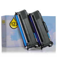 Η έκδοση 123ink αντικαθιστά το Toner Brother TN-329C High Capacity Cyan 2-pack TN329CTWINC 132184